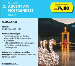 Hofer Reisen Advent am wolfgangsee Angebot