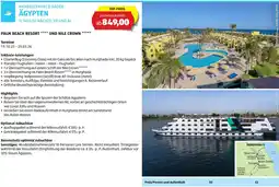 Hofer Reisen Nilkreuzfahrt & baden ägypten Angebot