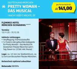 Hofer Reisen Deutschland/münchen pretty woman - das musical Angebot