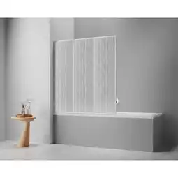 Hellweg Badewannenfaltwand „Venezia“, weiß 307603 HELLWEG Angebot