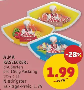 PENNY Alma käseeckerl Angebot