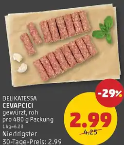 PENNY Delikatessa cevapcici Angebot