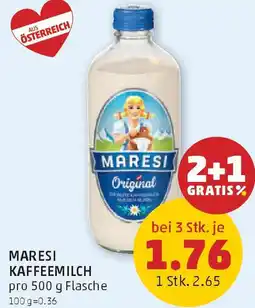 PENNY Maresi kaffeemilch Angebot