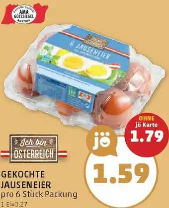 PENNY Gekochte jauseneier Angebot