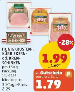 PENNY Honigkrusten kürbiskern Angebot
