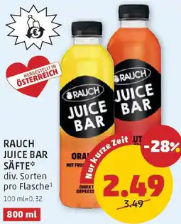 PENNY Rauch juice bar säfte Angebot