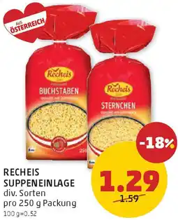 PENNY Recheis suppen einlage Angebot