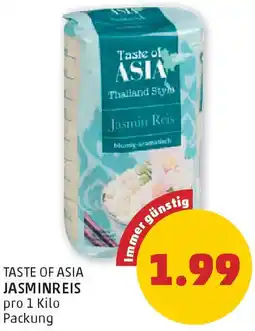 PENNY Taste of asia jasminreis Angebot