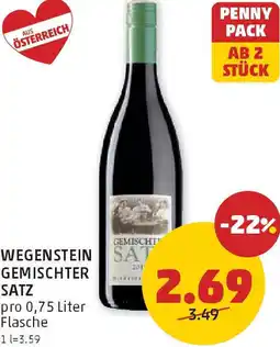 PENNY Wegenstein sat gemischter satz Angebot