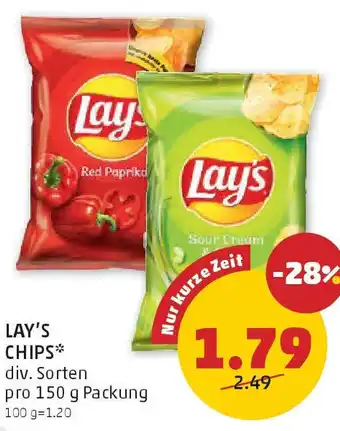 PENNY Lay's CHIPS Angebot
