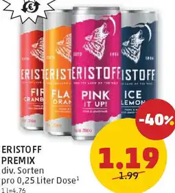 PENNY Eristoff premix Angebot