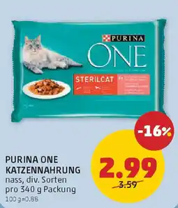 PENNY Purina one katzennahrung Angebot