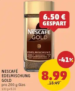 PENNY Nescafé edelmischung gold Angebot