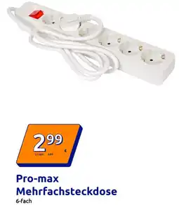Action Pro-max Mehrfachsteckdose Angebot