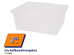 Action Iris Aufbewahrungsbox Angebot