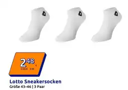 Action Lotto Sneakersocken Angebot
