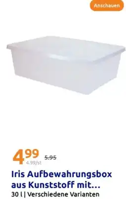 Action Iris Aufbewahrungsbox aus Kunststoff mit Angebot