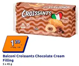 Action Balconi Croissants Chocolate Cream Filling Angebot