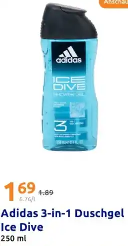 Action Adidas 3-in-1 Duschgel Ice Dive Angebot
