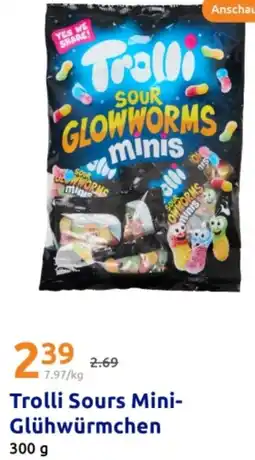 Action Trolli Sours Mini- Glühwürmchen Angebot
