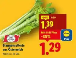 Lidl Stangensellerie aus österreich Angebot
