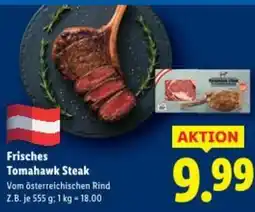 Lidl Frisches tomahawk steak Angebot