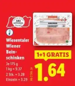 Lidl Wiesentaler wiener bein- schinken Angebot