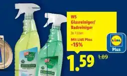 Lidl Glasreiniger/ badreiniger Angebot