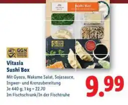 Lidl Vitasia sushi box Angebot