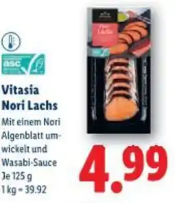Lidl Vitasia nori lachs Angebot