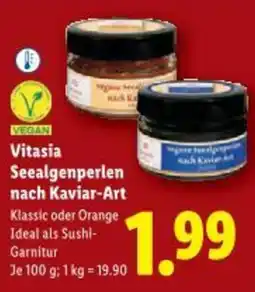 Lidl Vitasia seealgenperlen nach kaviar-art Angebot