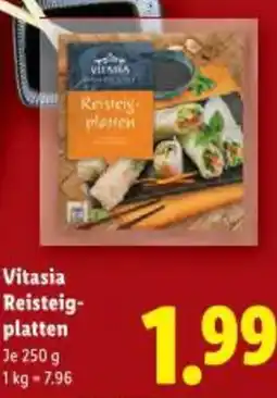 Lidl Vitasia reisteig- platten Angebot
