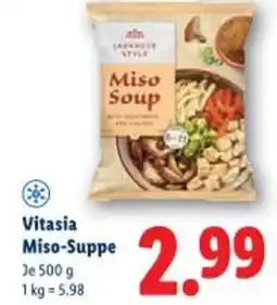 Lidl Vitasia miso-suppe Angebot