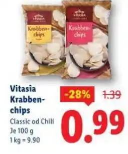 Lidl Vitasia krabben- chips Angebot