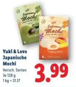 Lidl Yuki & love japanische mochi Angebot