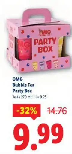Lidl Omg bubble tea party box Angebot