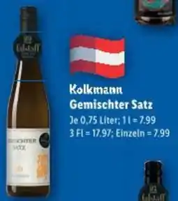 Lidl Kolkmann gemischter satz Angebot