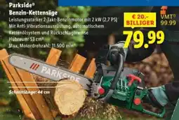 Lidl Parkside® benzin-kettensäge Angebot