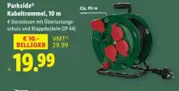 Lidl Parkside® kabeltrommel, 10 m Angebot