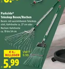 Lidl Parkside® teleskop besen/rechen Angebot