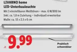 Lidl Livarno home led-unterbauleuchte Angebot