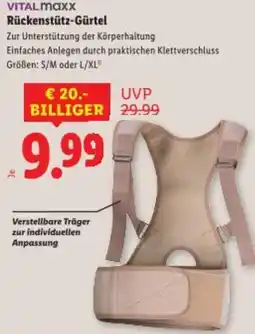 Lidl Rückenstütz-gürtel Angebot