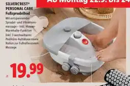 Lidl Silvercrest® personal care fußsprudelbad Angebot