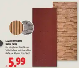 Lidl Livarno home deko-folie Angebot