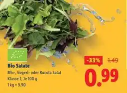 Lidl Bio salate Angebot