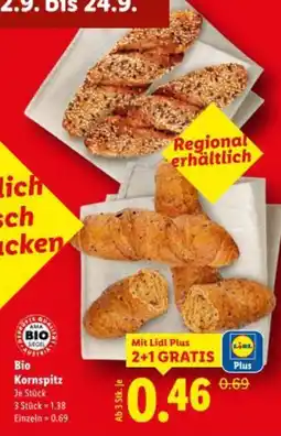 Lidl Bio kornspitz Angebot