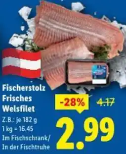 Lidl Fischerstolz Frisches Welsfilet Angebot