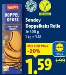 Lidl Sondey doppelkeks rolle Angebot