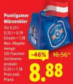 Lidl Puntigamer märzenbier Angebot
