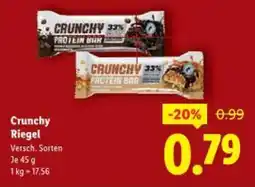 Lidl Crunchy riegel Angebot